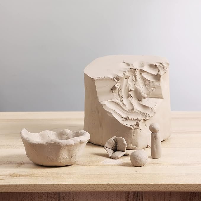 white ceramic clay